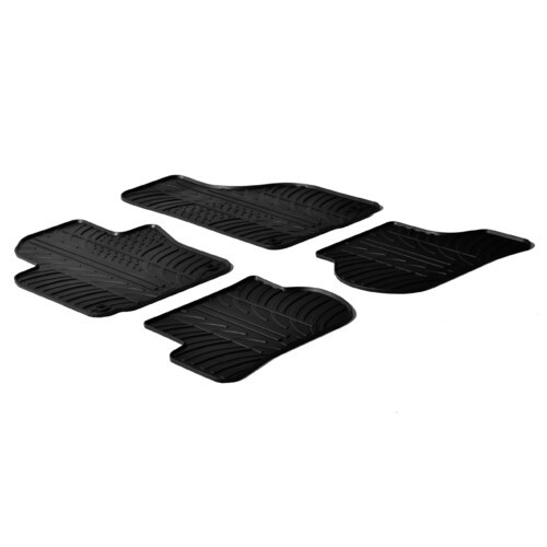 Set tappeti misura gomma - tappeti, su