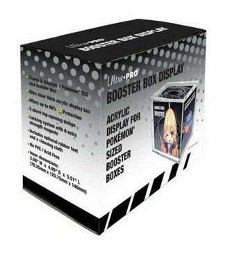 Acrylic booster box display - acrylic,