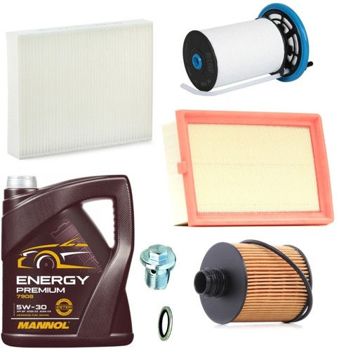Kit tagliando completo 5w30 - tagliando,