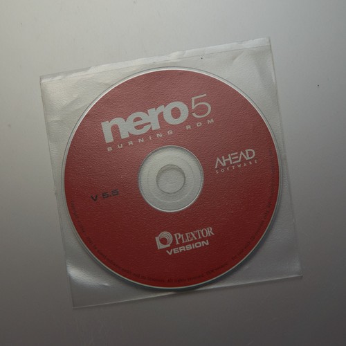 Nero ahead plextor - nero, 5