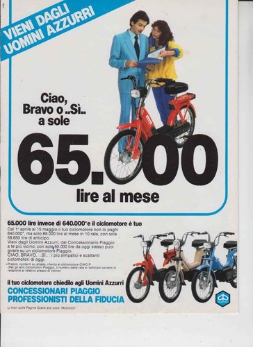 Advertising pubblicità moto - advertising,