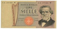 1000 LIRE GIUSEPPE VERDI II