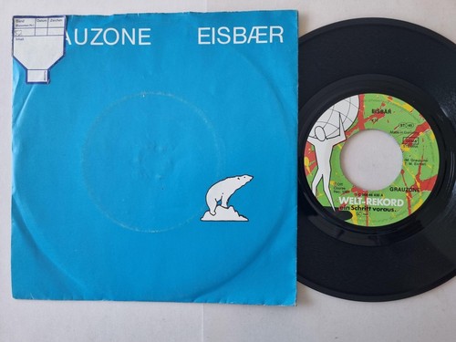 Grauzone eisbär vinyl - eisbär, 7''