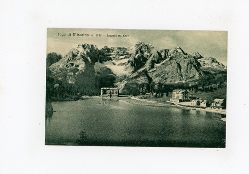 Cartolina veneto lago di - -,