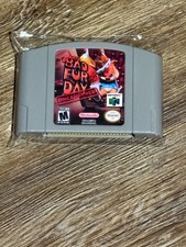 Nintendo Conker's Bad Fur Day cartuccia gioco non censurata N64 (RARA!)
