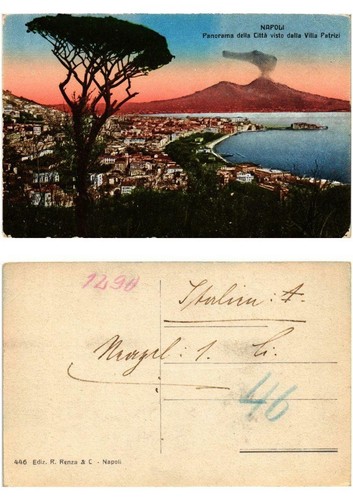 Cpa napoli panorama della - cpa,