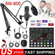Pacchetto attrezzatura podcast BM-800 kit registrazione home studio mixer musica cuffie