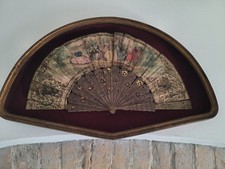 Antico ventaglio scena - , di