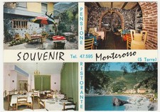 MONTEROSSO AL MARE - LA SPEZIA - PENSIONE RIST. SOUVENIR - VIAGG. 1967 -28781-
