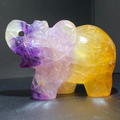 Elefante fluorite colorato