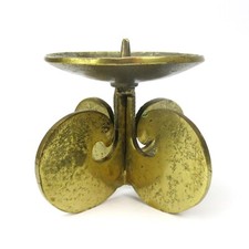 Portacandele BRUTALISTA ottone