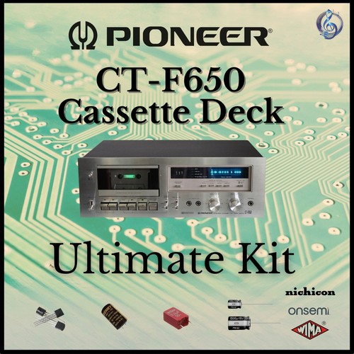 Pioneer f650 cassette deck - cassette,