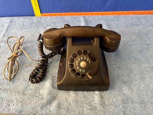 Antico telefono scrivania - antico,
