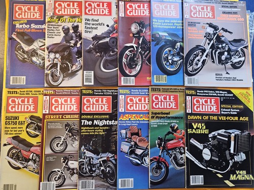 Cycle guide magazine lot - magazine,
