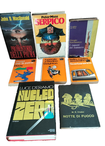 Lotto libri giallo thriller - lotto,