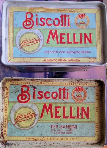 Scatole biscotti mellin - n.2,