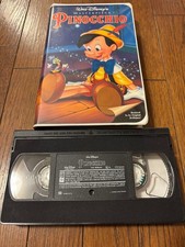 Disney Pinocchio VHS language
