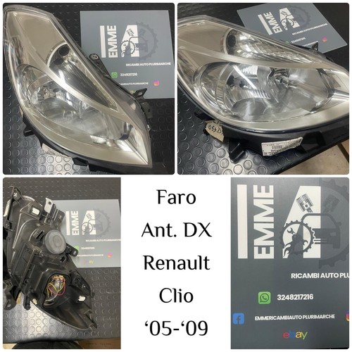Faro anteriore renault clio - faro,
