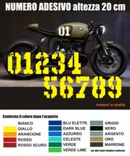 Numero adesivo personalizzato