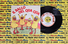 LP* 45 7'' TILLY E I SANREMINI Il ballo del qua qua Del pulcino 1982 italy (QI2)