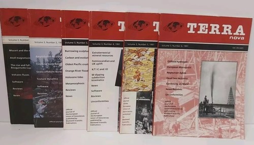 Terra nova journal geoscience - terra,