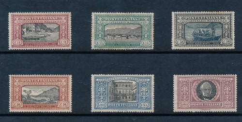 Italia regno 1923 manzoni - italia,