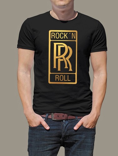 Shirt rock roll s - roll, tg.