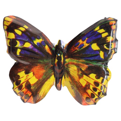 Spilla latta farfalla - in,