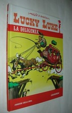 LUCKY LUKE  " LA DILIGENZA "  N° 1 - CORRIERE SERA / GAZZETTA DELLO SPORT 