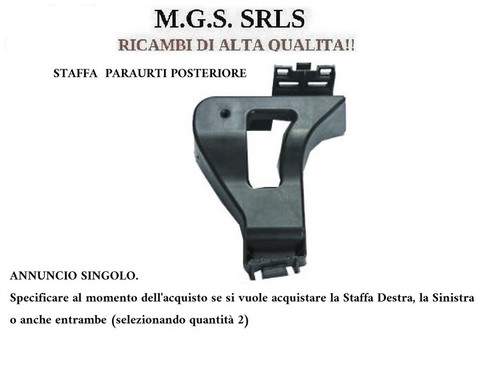 Staffa destra sinistra - staffa,