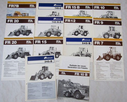 Depliant fiat allis - fiat, pala