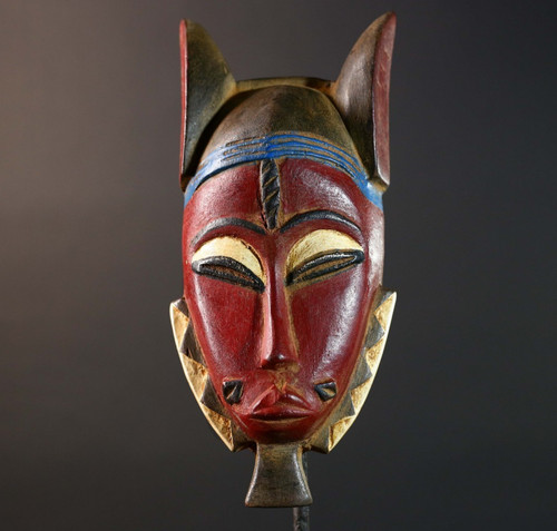 Maschera tribale africana - , in