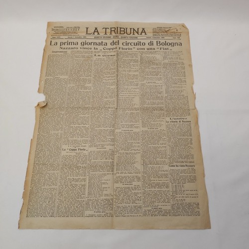 Prima pagina del giornale - , la