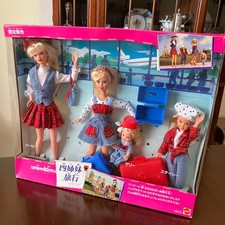 Raro set 4 bambole Barbie
