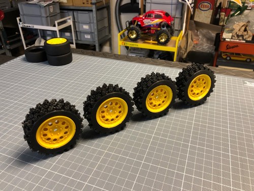 Roues tamiya porsche 959 - tamiya,
