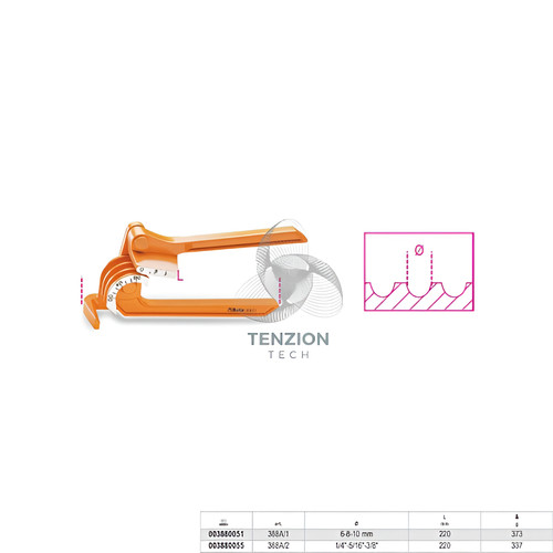 Pinza curvatubi per rame - pinza,