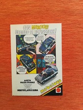 PUBBLICITA' ORIGINALE ADVERTISING MODELLINO ALFETTA POLIZIA "MEBETOYS" del 1979