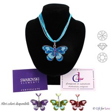 Collana argento Swarovski