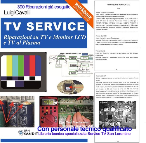 Riparazione monitor lcd - riparazione, tv