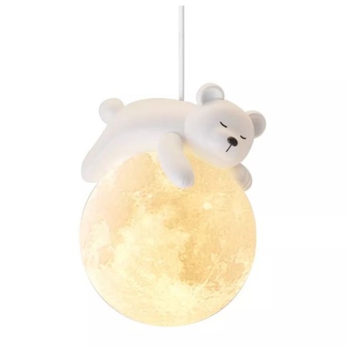 Lampada sospensione led luna - sospensione,