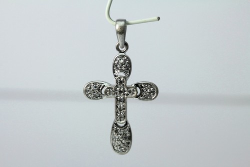 Ciondolo croce argento - ciondolo,