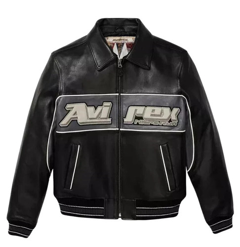 Giubbotto uomo avirex nero - uomo,