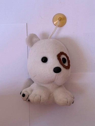 Peluche bianco simpatico cane