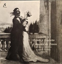 Tchaikovsky - Romeo E Giulietta, Francesca Da Rimini / Carlo Maria Giulini - LP