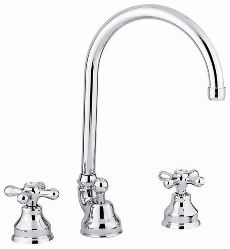 Rubinetto fori lavabo alto - 3,