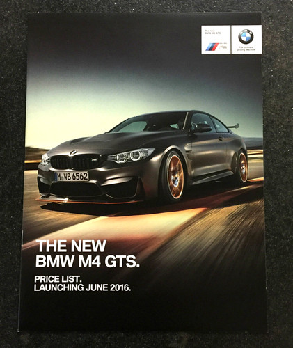 Bmw gts coupè - coupè, brochure