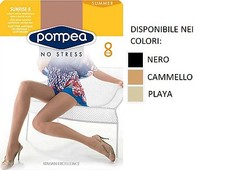 6 COLLANT DONNA POMPEA ART SUNRISE 8 COLORI E MISURA A SCELTA