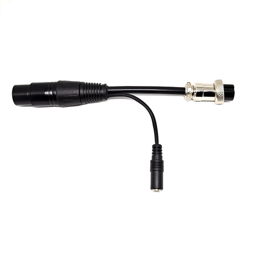 Adattatore rotondo pin xlr - rotondo, 3