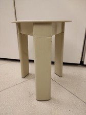 SGABELLO BIANCO GEDY, DIS. OLAF VON BOHR. ANNI 70.