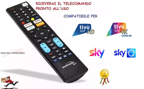 Telecomando compatibile tv - telecomando,